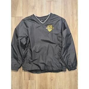 Mens XL Ultra Club Black 2015 Rodda Paint Anniversary Pullover Windbreaker